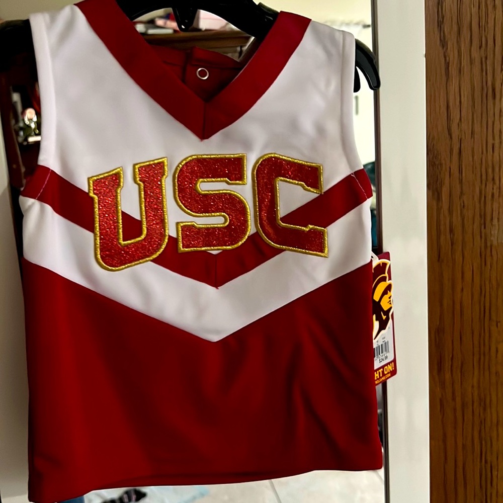 USC toddler Cheer Top